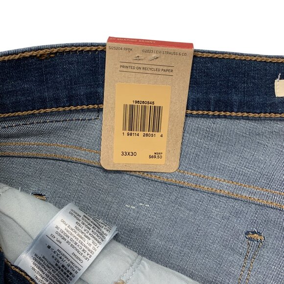 Levis 311 Shaping Skinny Fit Stretch Jeans 33x30 Dark Wash Denim Womens Slimming - Picture 7 of 15